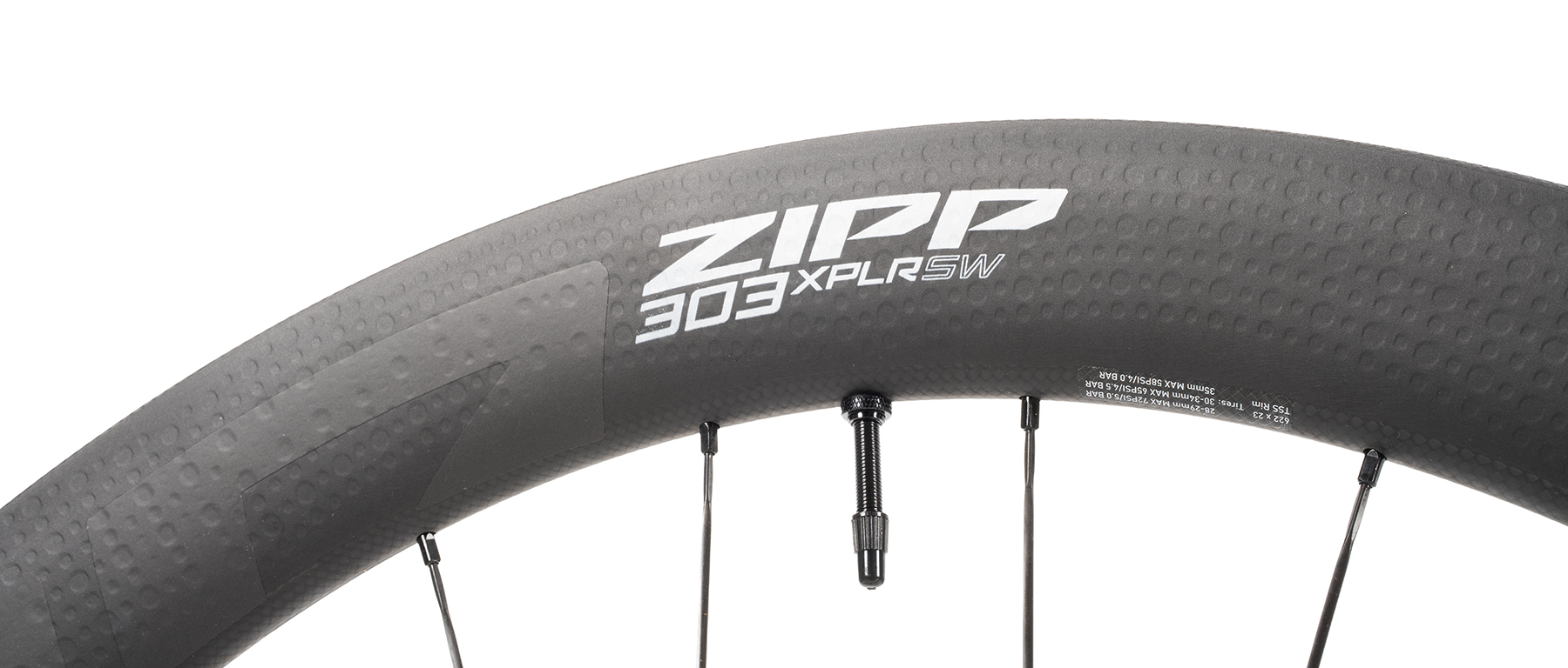 Zipp 303 XPLR SW Gravel Tubeless Disc Front Wheel