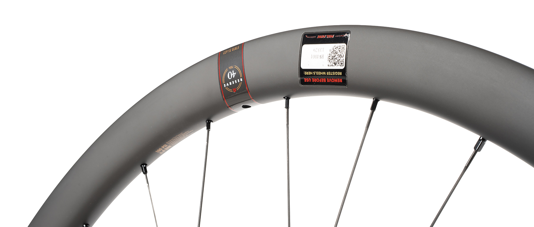 Reserve 40 Zipp ZR1 ST Carbon Front Wheel