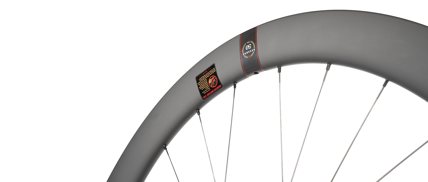 Reserve 50 Zipp ZR1 SS Carbon Front Wheel