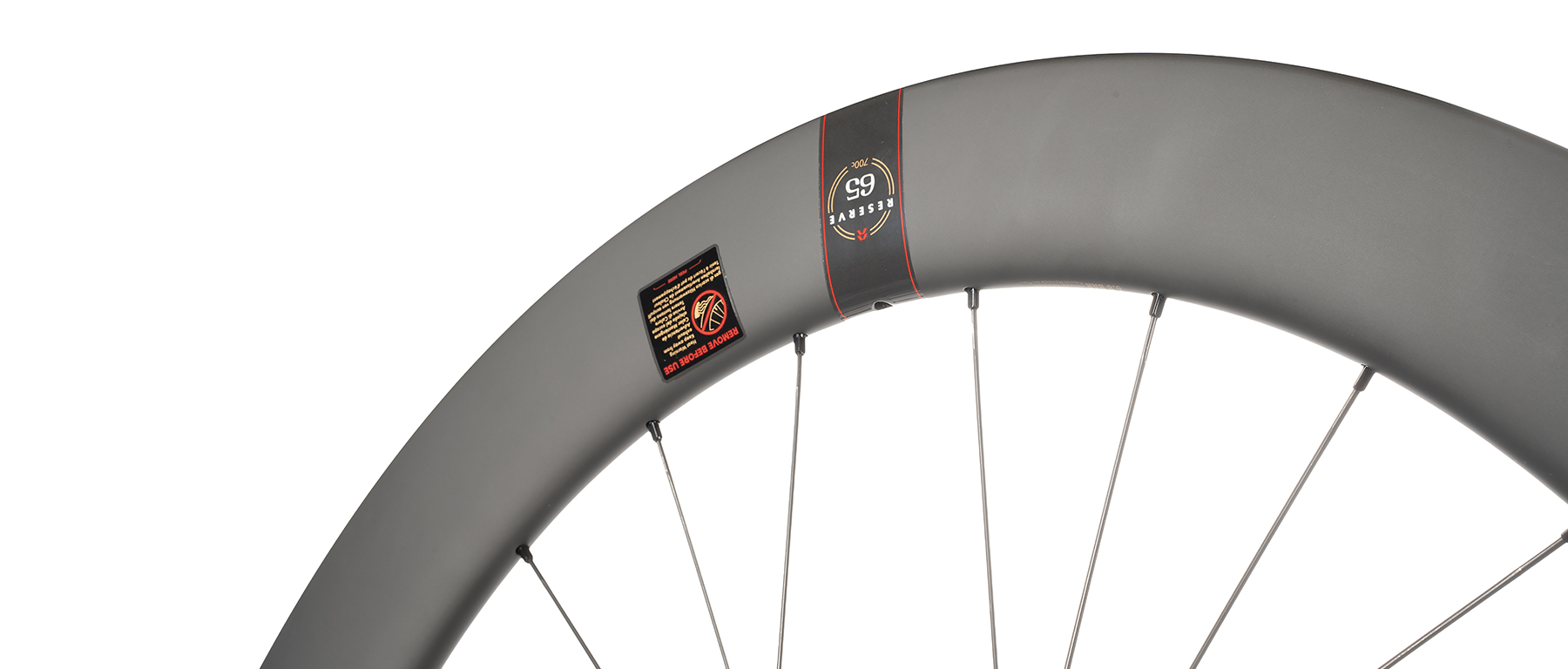 Reserve 65 Zipp ZR1 SS Carbon Rear Wheel