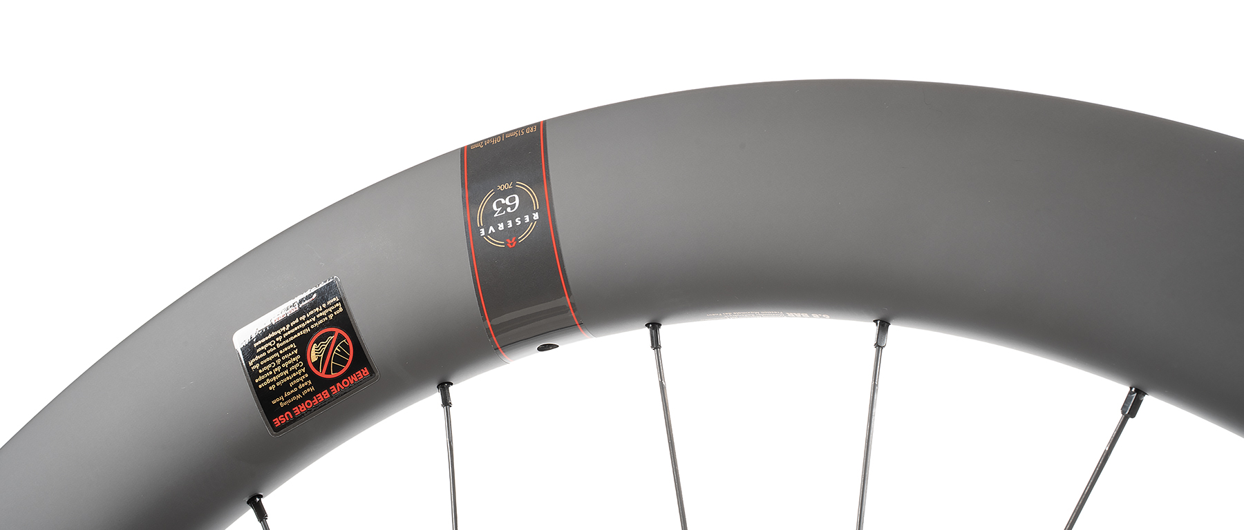 Reserve 63 Zipp 176 Carbon Rear Wheel