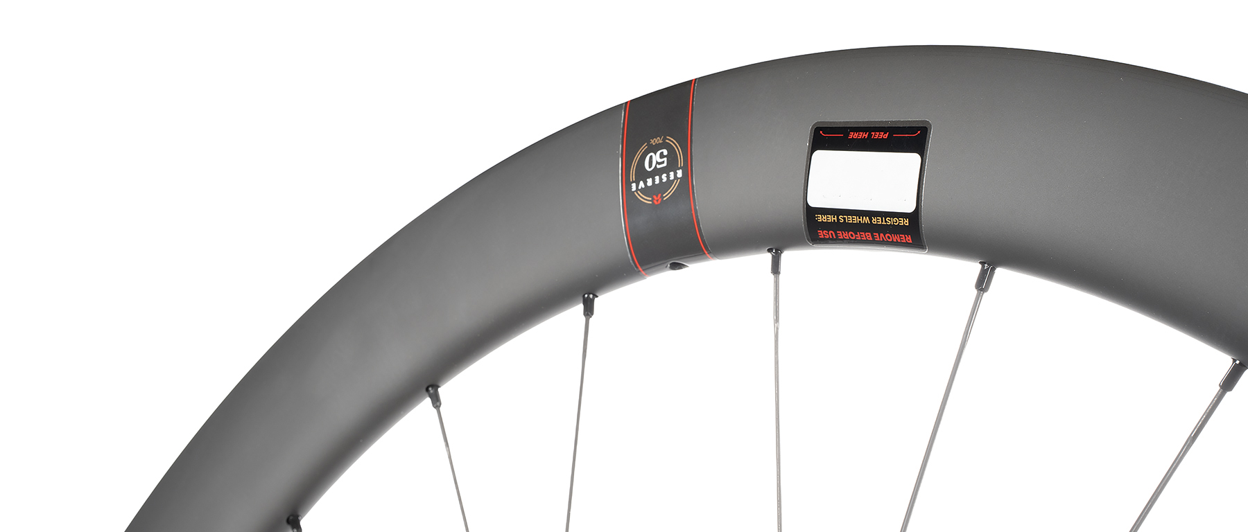 Reserve 50 Zipp 76/176 Carbon Front Wheel