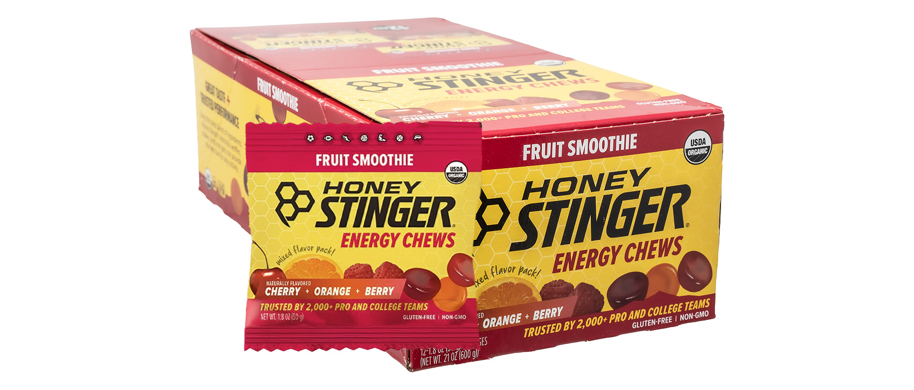 Honey Stinger Chews Box of 12