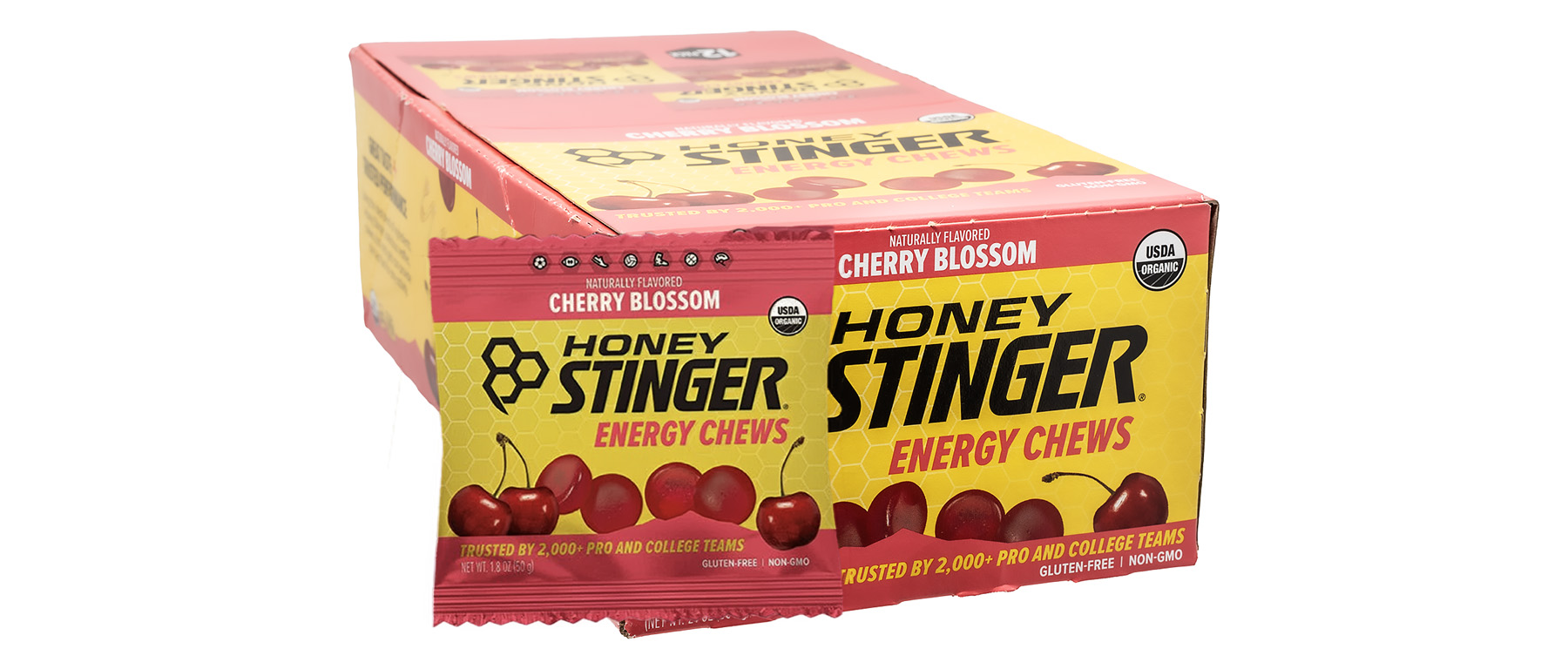 Honey Stinger Chews Box of 12
