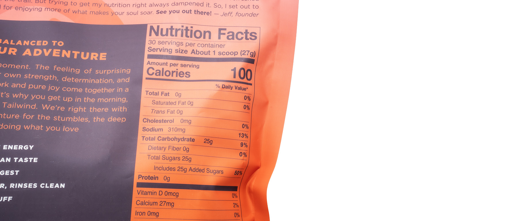 Tailwind Endurance Fuel 30-Serving