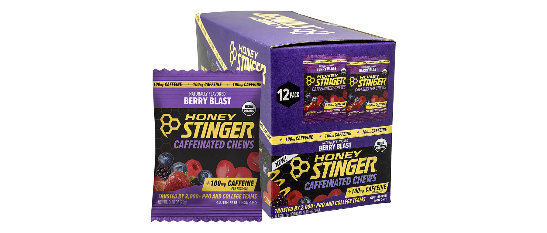 Honey Stinger Energy Chews Box of 12