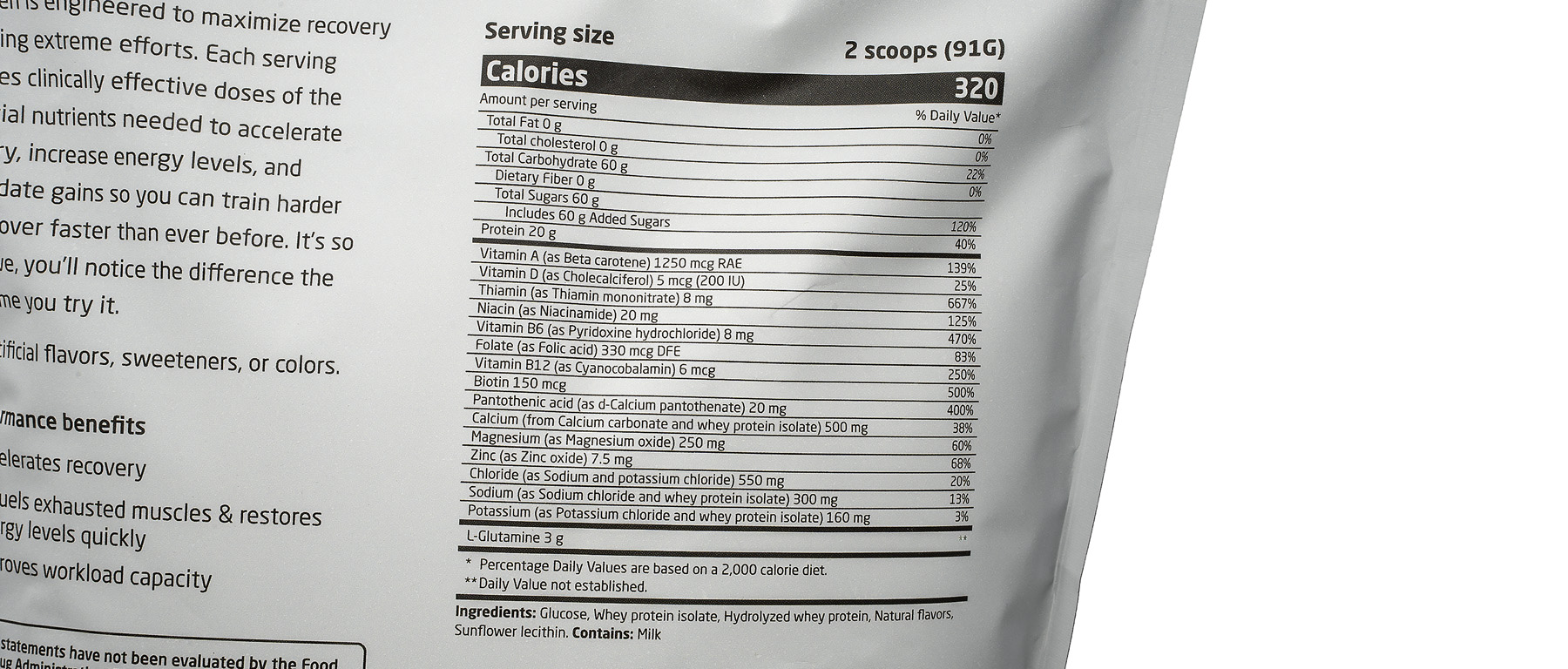 First Endurance Ultragen Recovery Drink Mix 15 Servings
