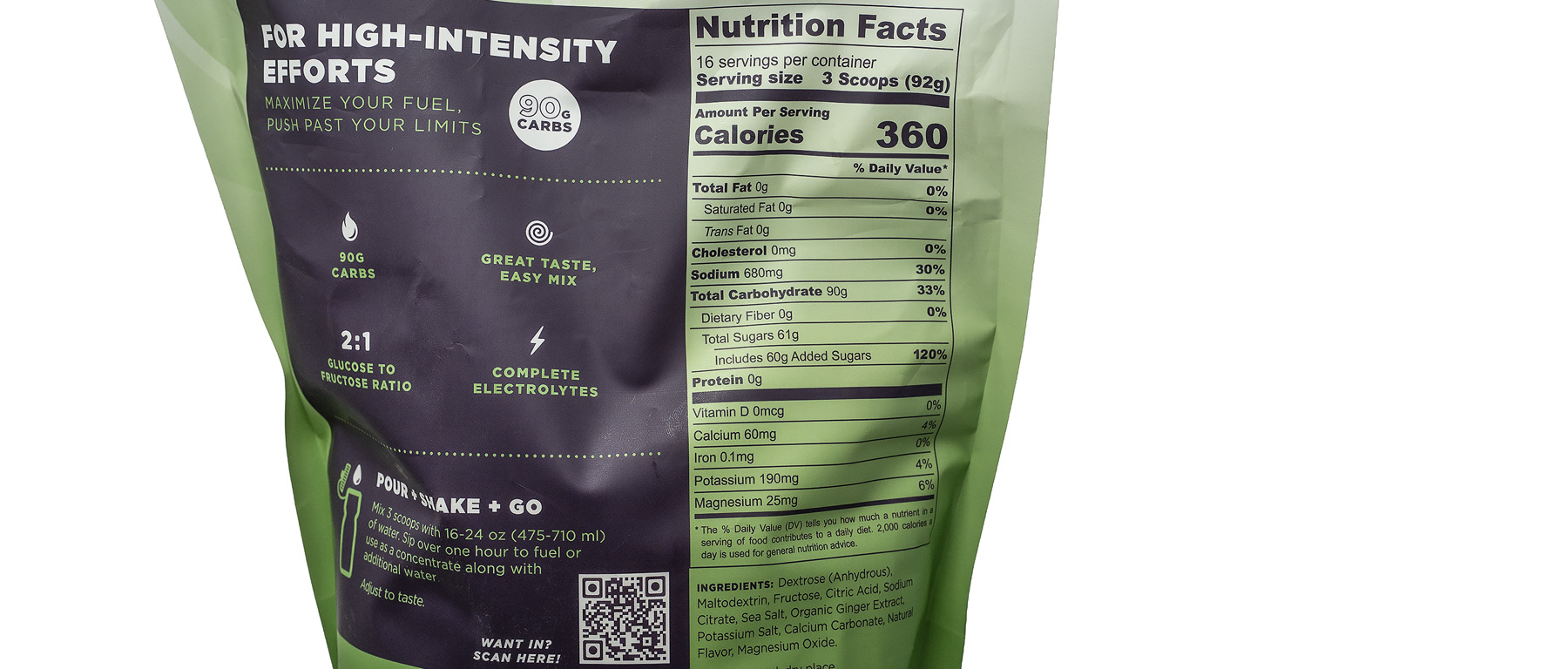 Tailwind High Carb Fuel 16-Serving