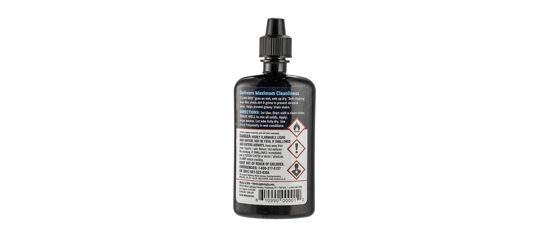 White Lightning Clean Ride Lube 4oz