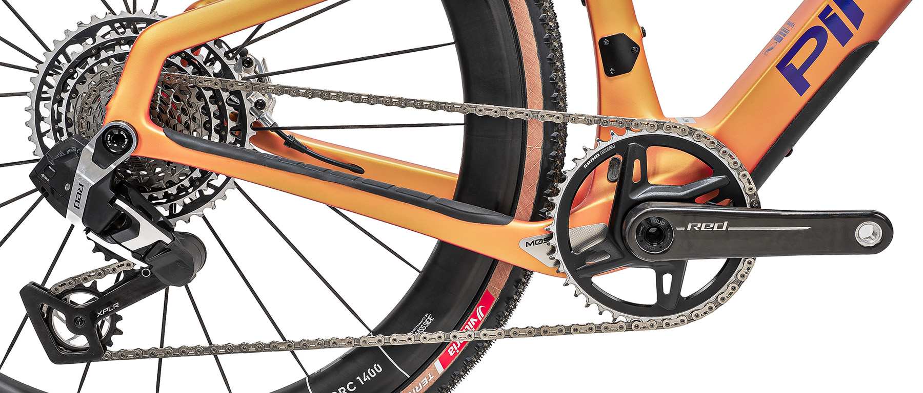 Pinarello Grevil F9 Red XPLR AXS Bicycle SAMPLE