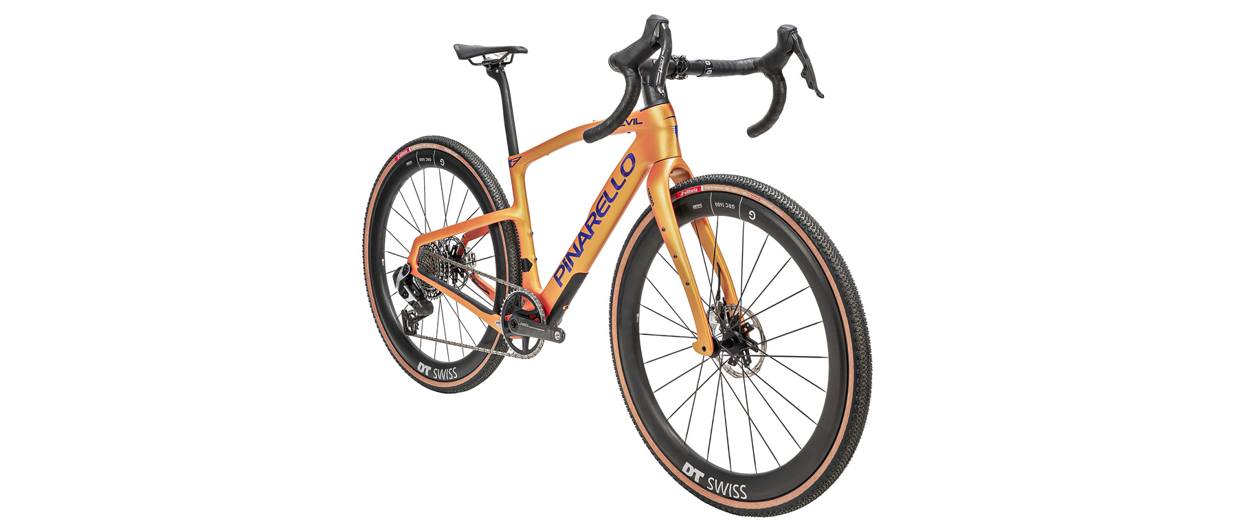 Pinarello Grevil F9 Red XPLR AXS Bicycle SAMPLE