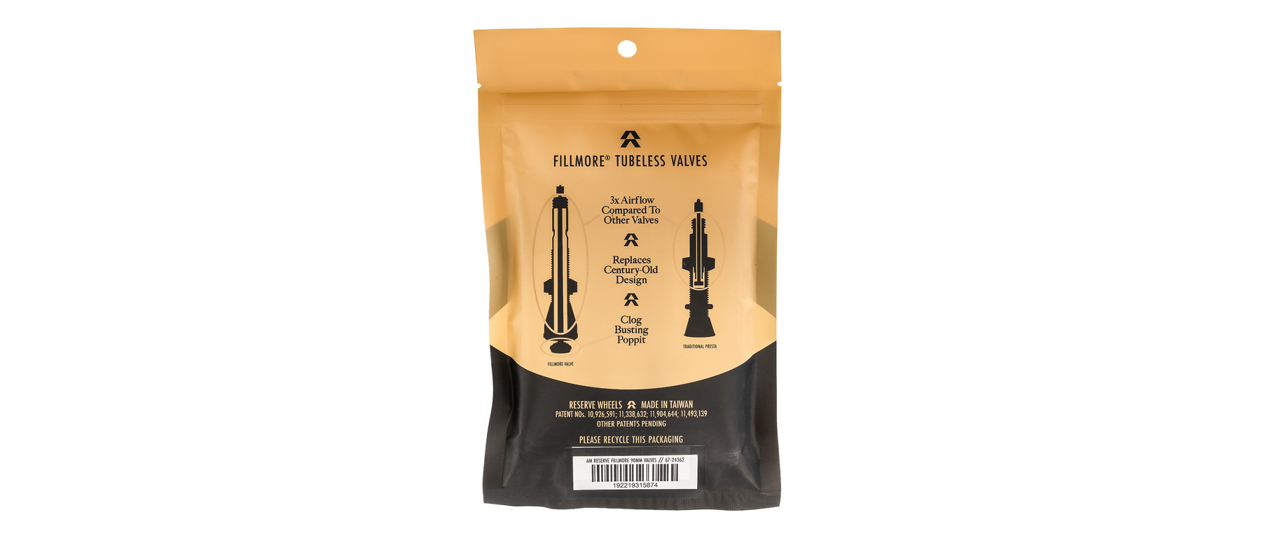 Reserve Fillmore Tubeless Valve Stems