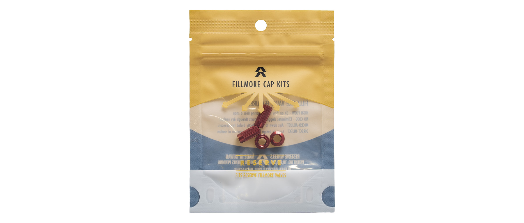 Reserve Fillmore Tubeless Valve Cap Kit