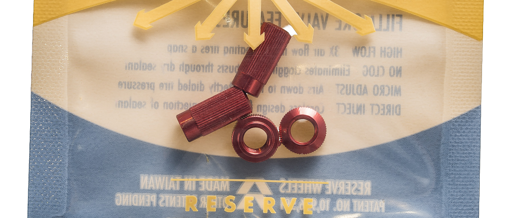 Reserve Fillmore Tubeless Valve Cap Kit