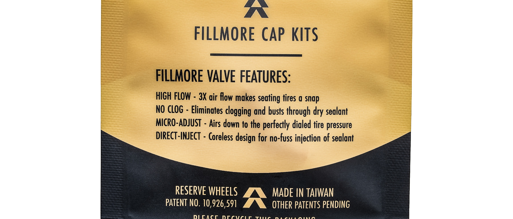 Reserve Fillmore Tubeless Valve Cap Kit