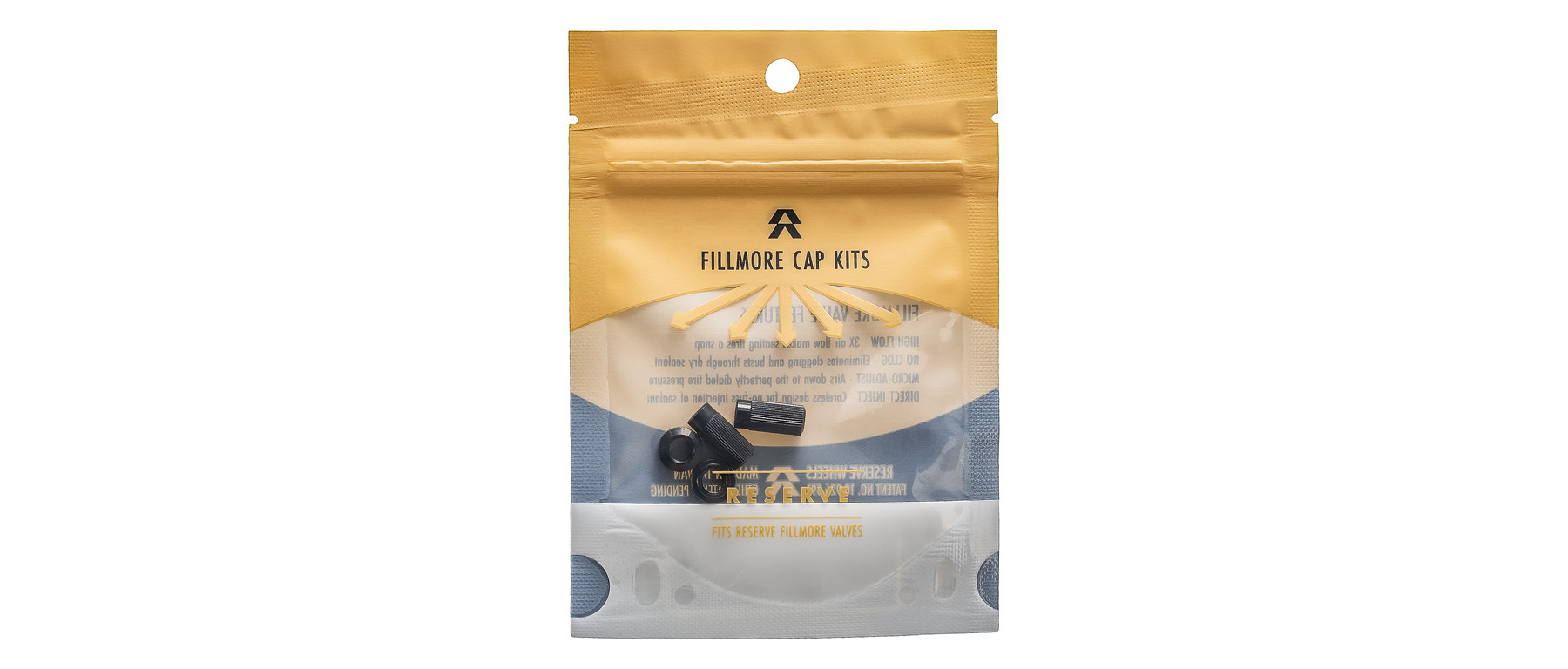 Reserve Fillmore Tubeless Valve Cap Kit