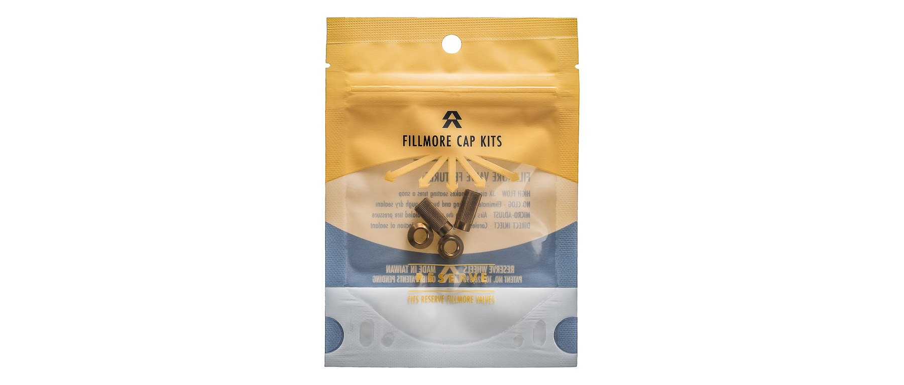 Reserve Fillmore Tubeless Valve Cap Kit