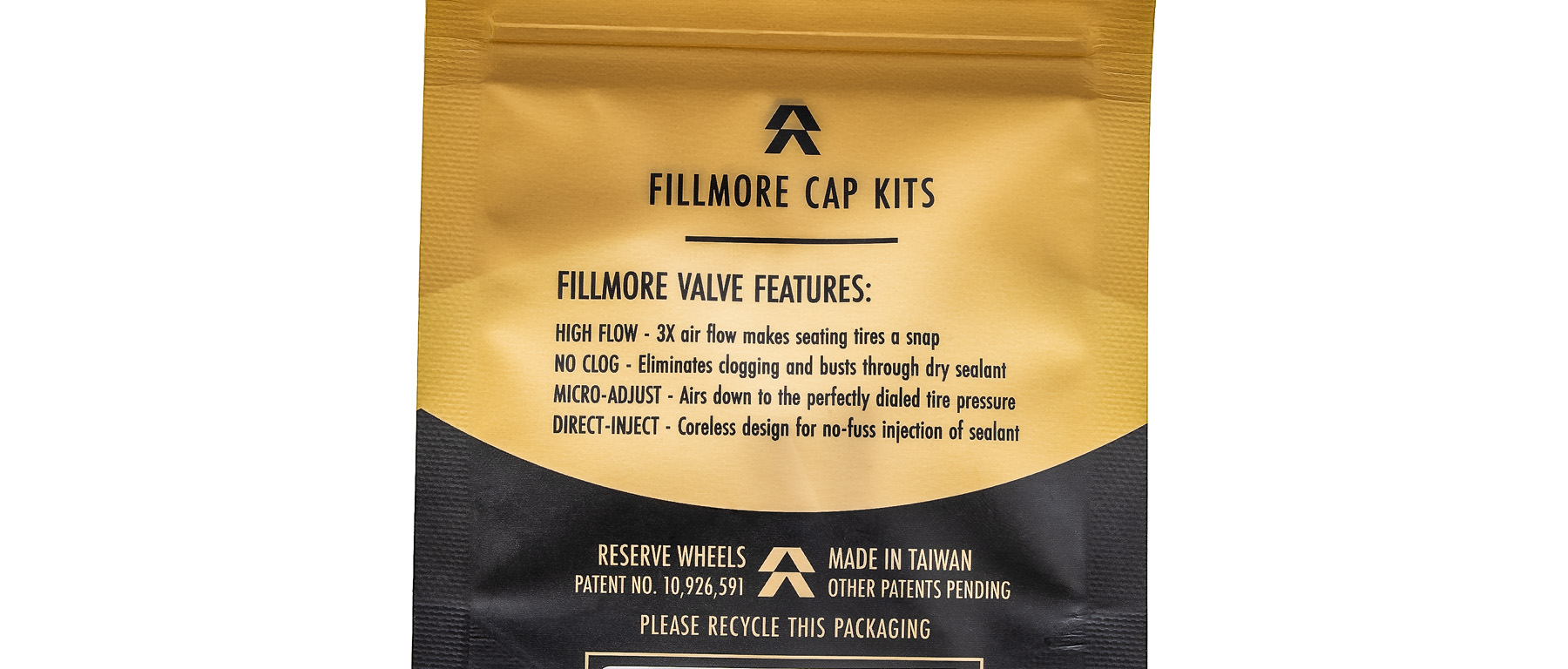 Reserve Fillmore Tubeless Valve Cap Kit