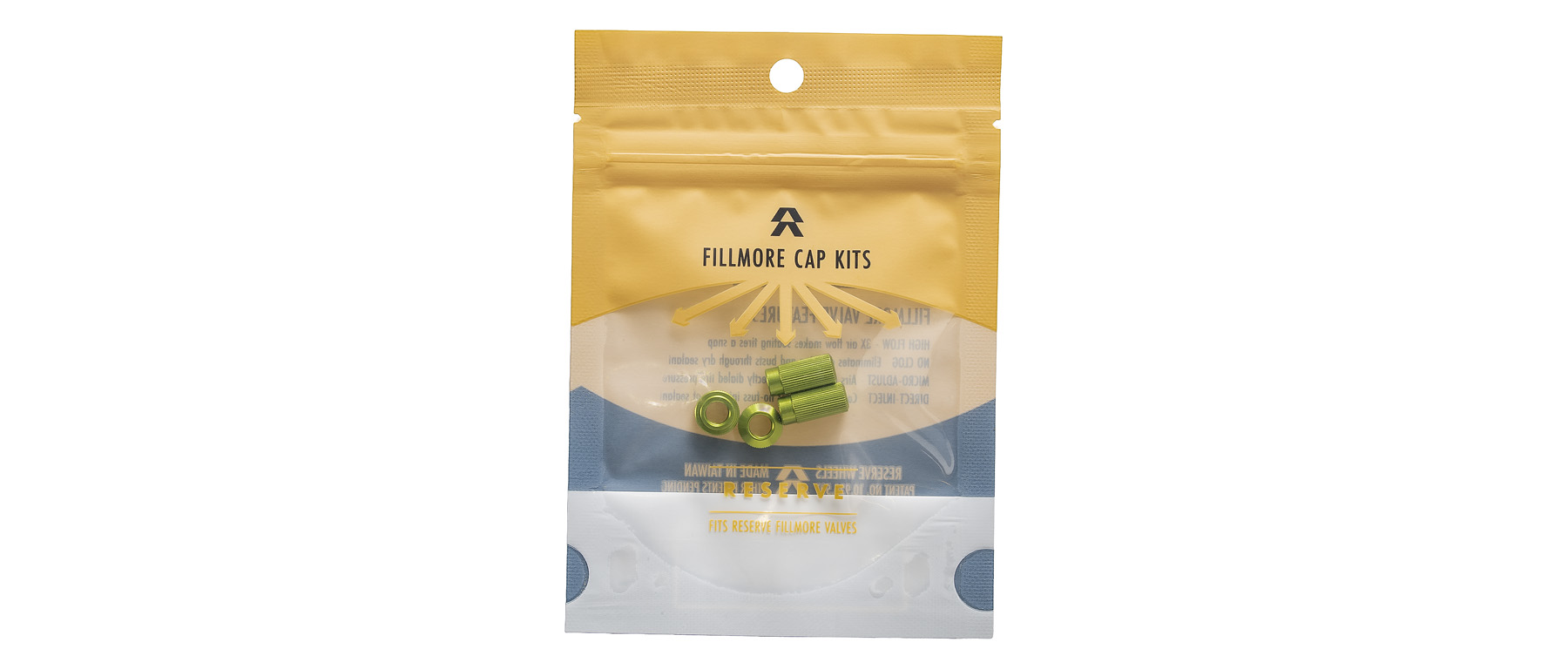 Reserve Fillmore Tubeless Valve Cap Kit