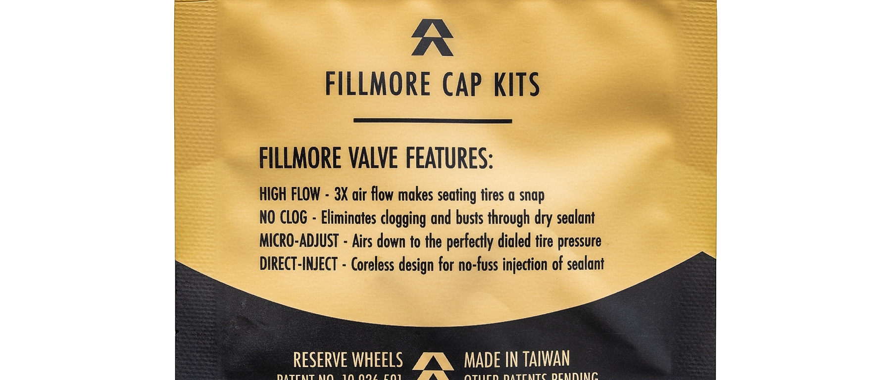 Reserve Fillmore Tubeless Valve Cap Kit