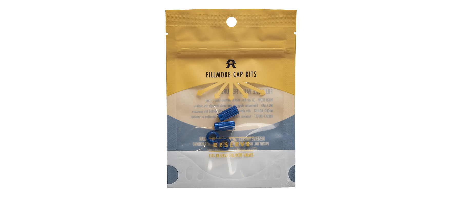 Reserve Fillmore Tubeless Valve Cap Kit