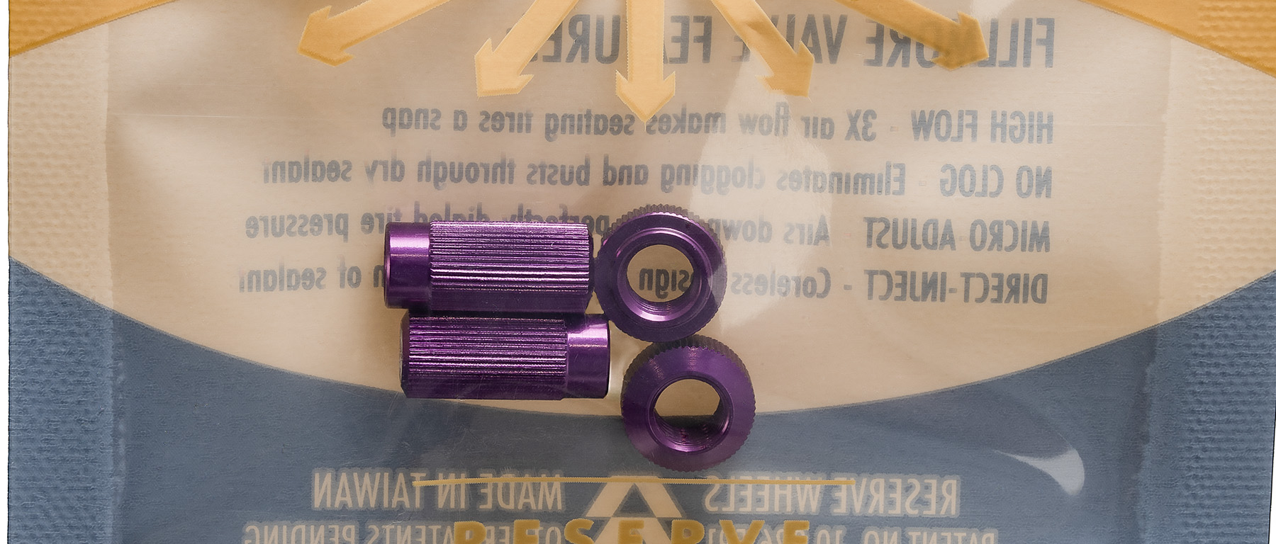 Reserve Fillmore Tubeless Valve Cap Kit