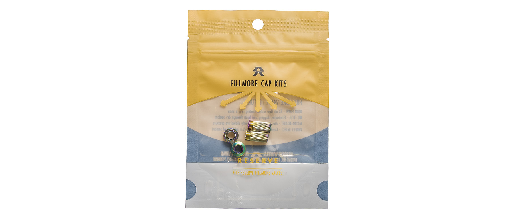Reserve Fillmore Tubeless Valve Cap Kit