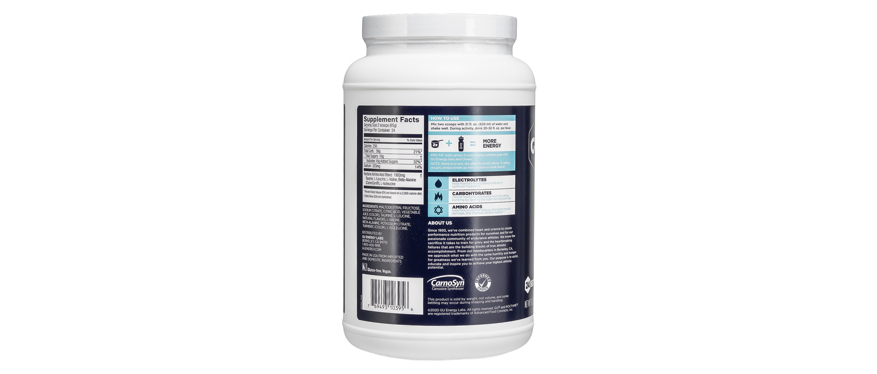 GU Roctane Energy Drink Mix 24 Serve