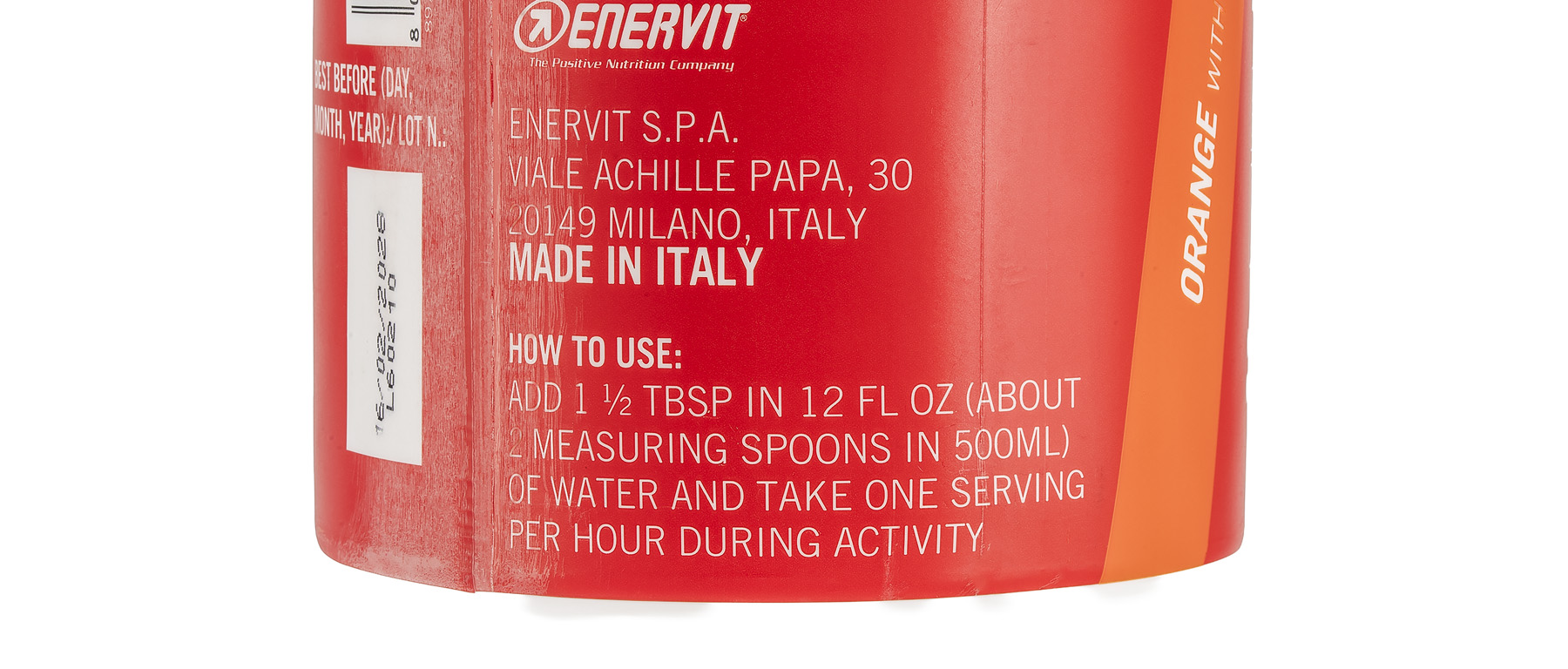 Enervit Isotonic Drink Mix 19 Servings
