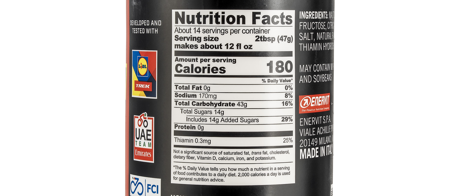 Enervit Isocarb C2:1 Drink Mix 14 Servings
