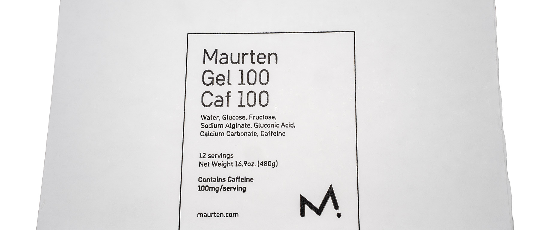 Maurten Gel 100 Caf 100 Box of 12