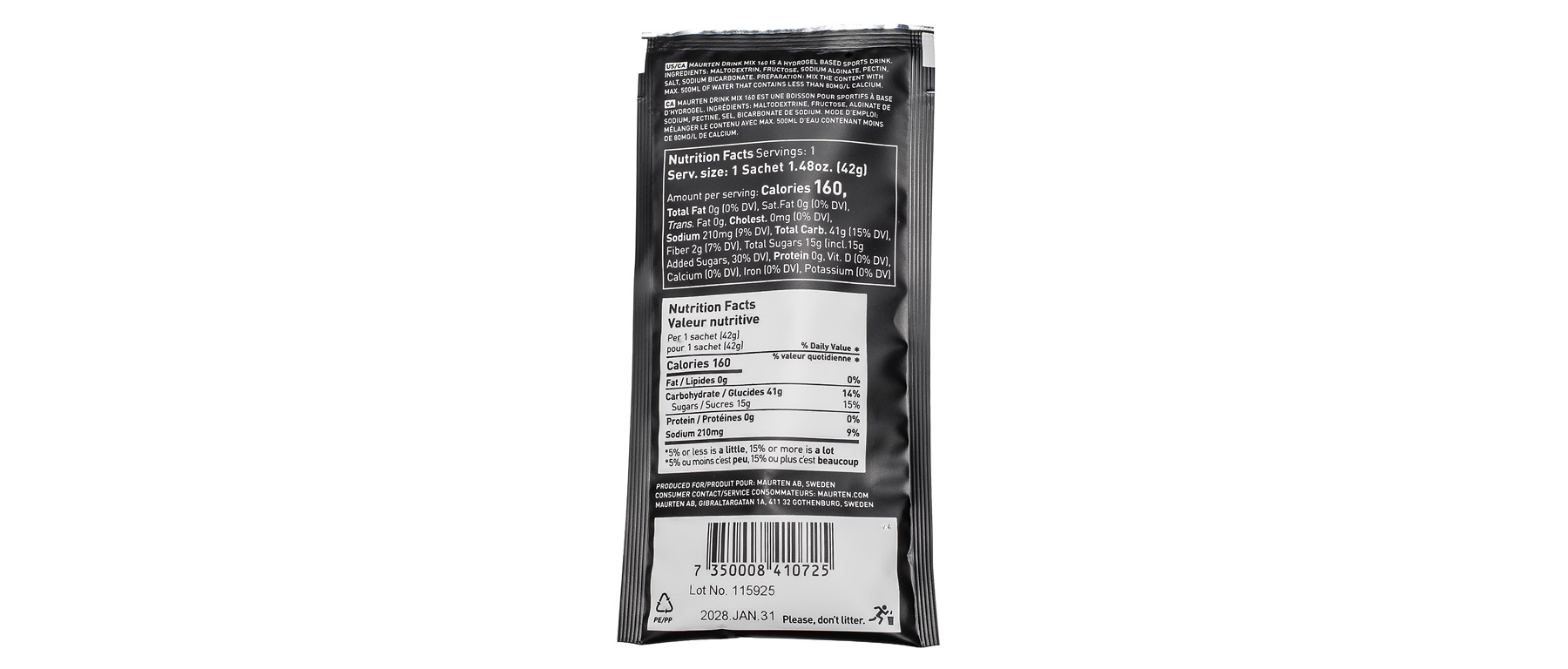 Maurten Drink Mix 160 18-Serving