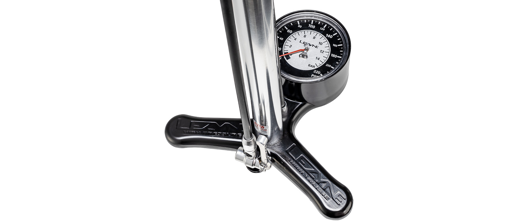 Lezyne Alloy Floor Drive 3.5 Prest Pro Chuck Floor Pump