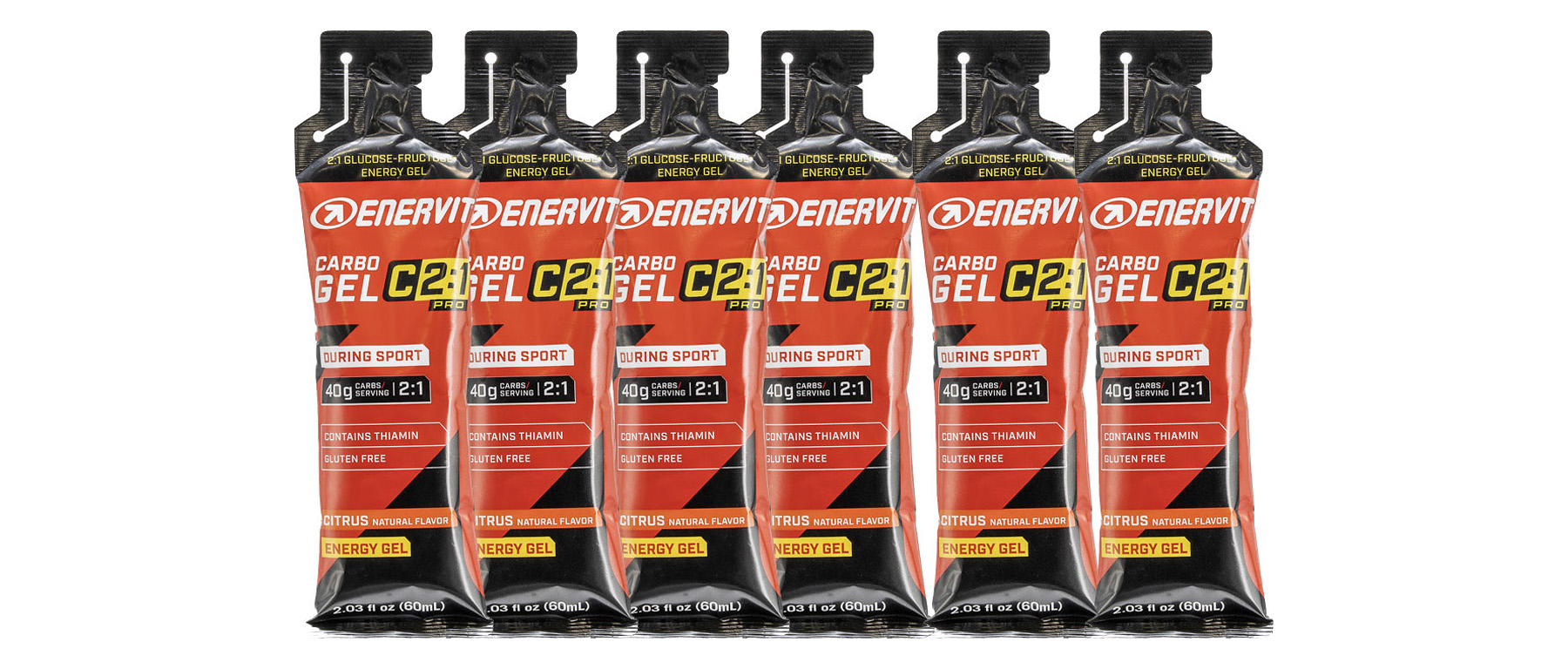 Enervit C2:1PRO Carbo Gel Bag of 6