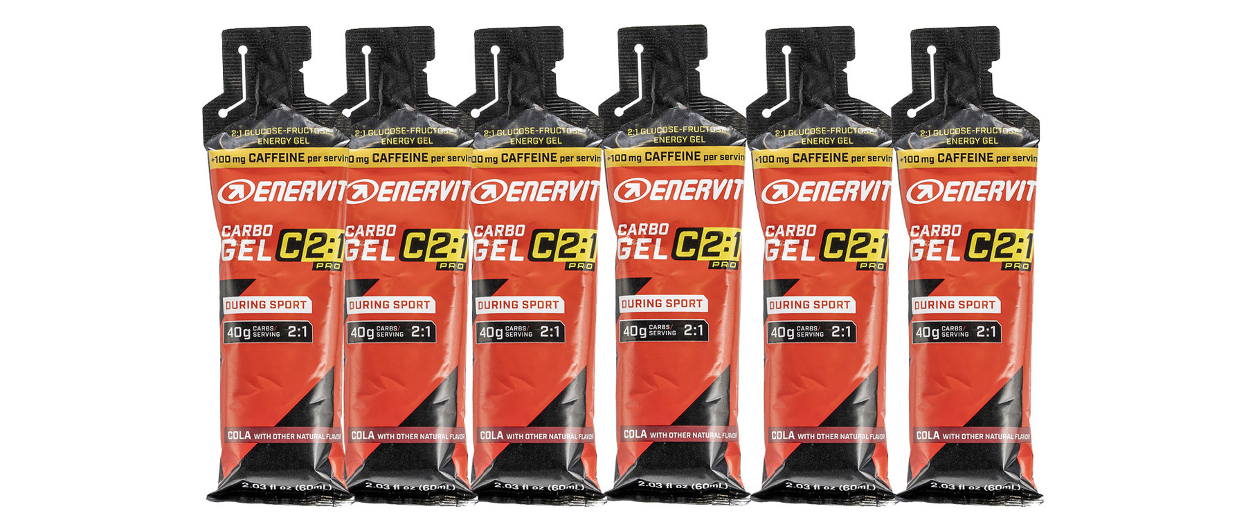 Enervit C2:1PRO Carbo Gel Bag of 6