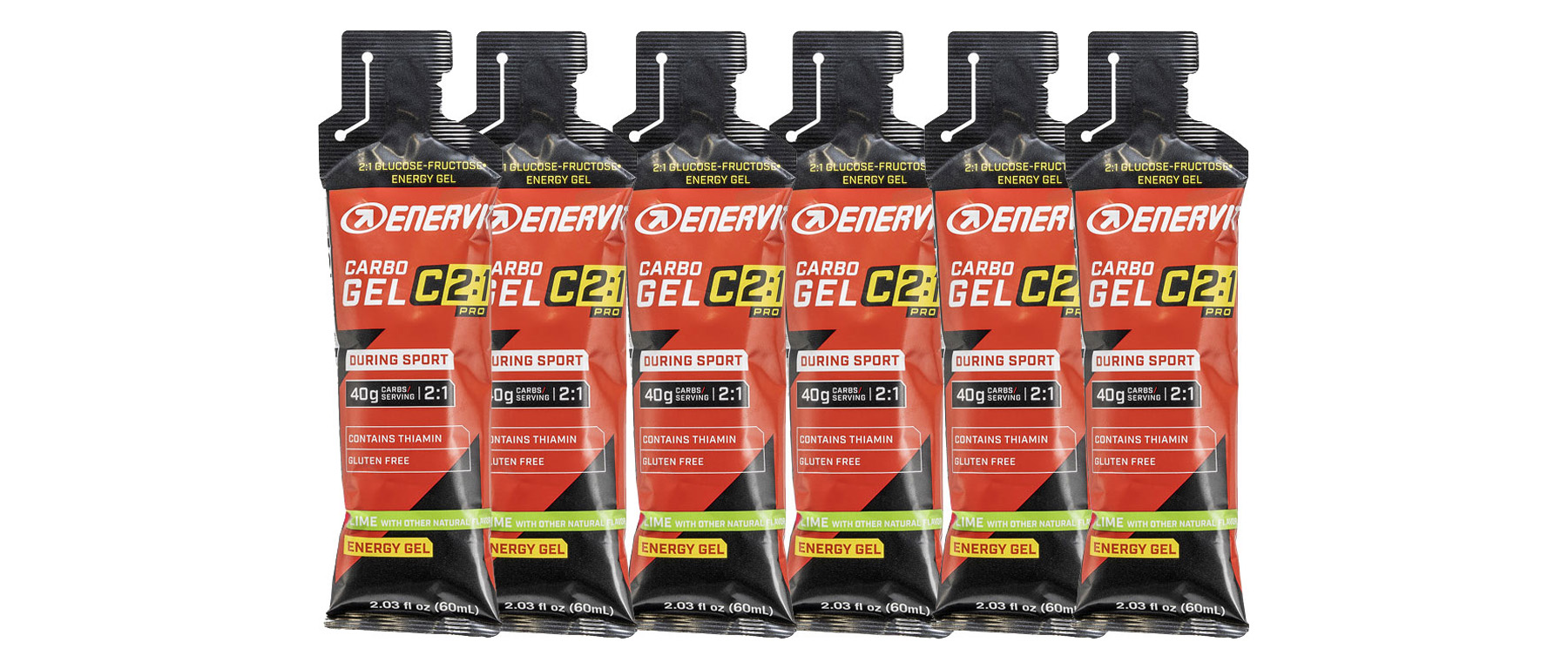 Enervit C2:1PRO Carbo Gel Bag of 6