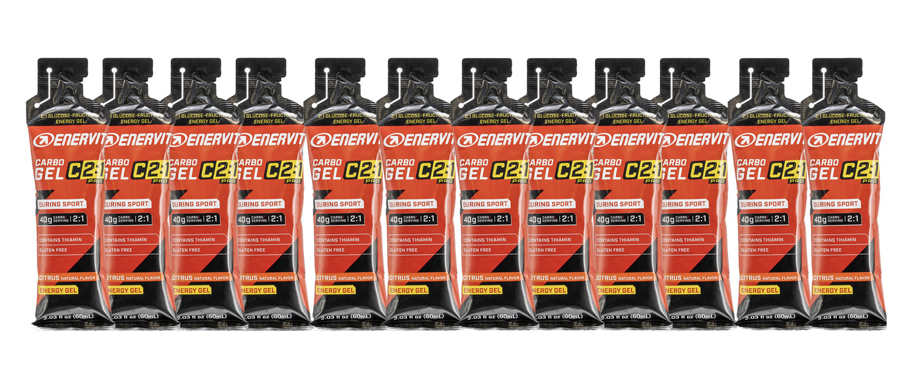 Enervit C2:1PRO Carbo Gel Bag of 12