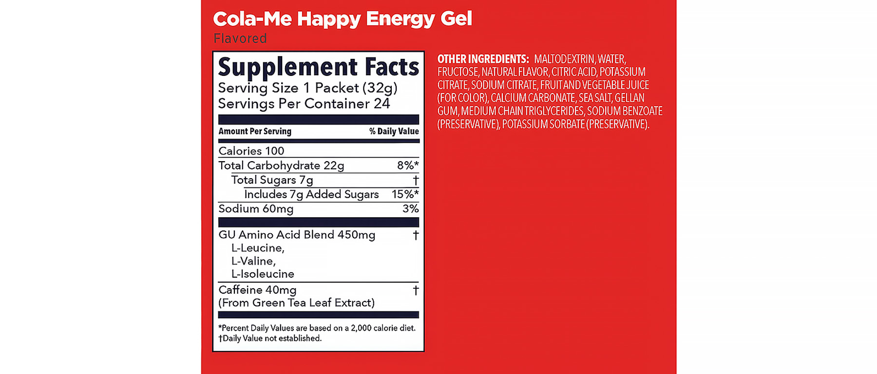 GU Energy Gel Box of 24