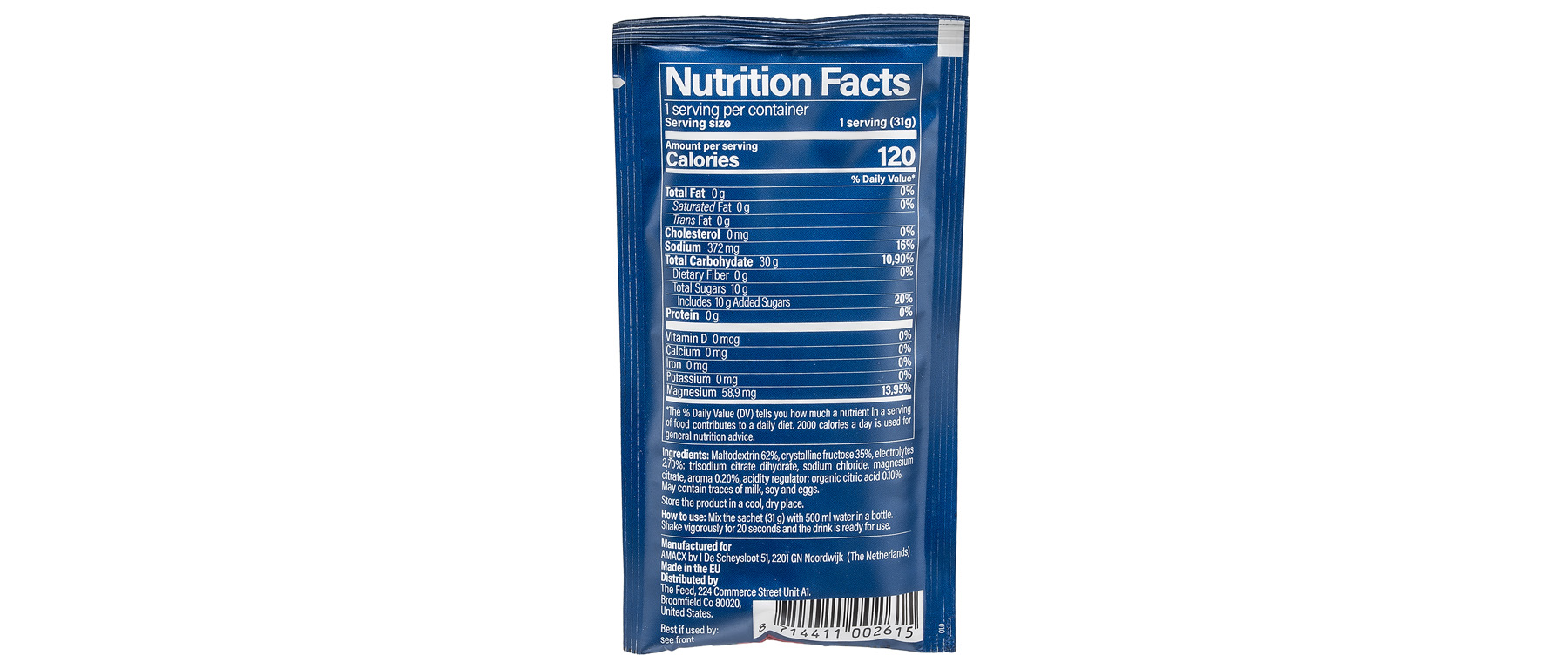 Amacx 2:1 Energy Drink Mix