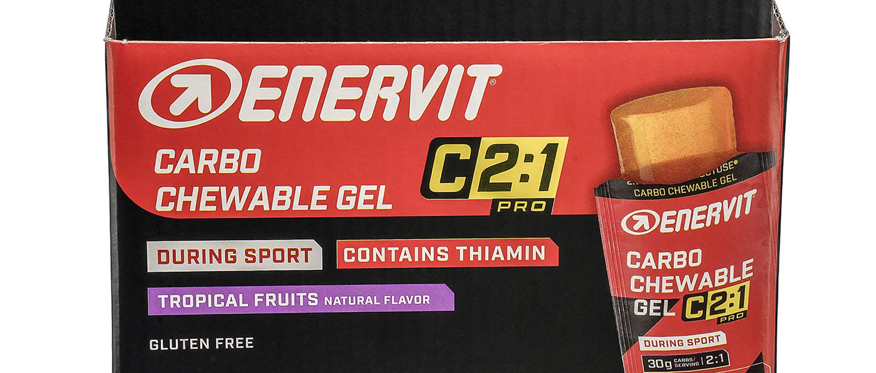 Enervit C2:1PRO Carbo Chewable Gel Bag of 10