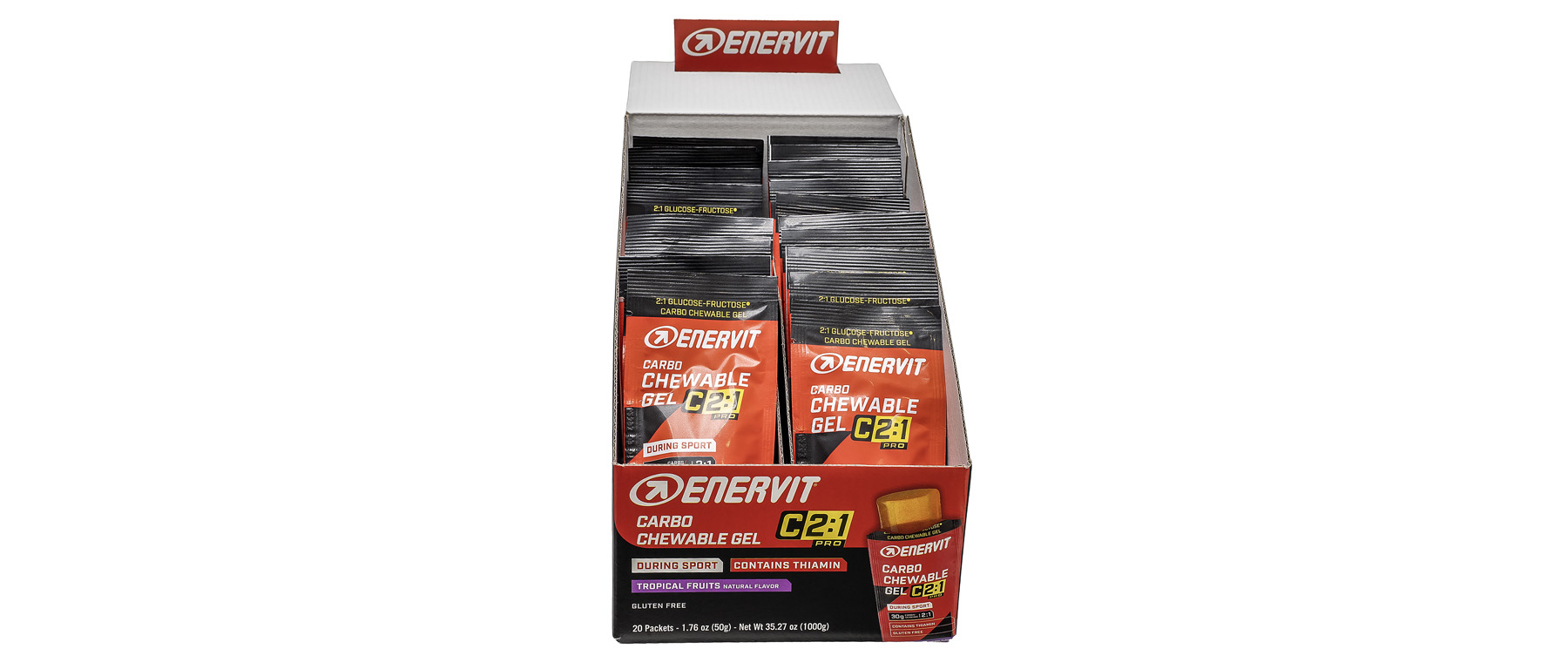 Enervit C2:1PRO Carbo Chewable Gel Box of 20