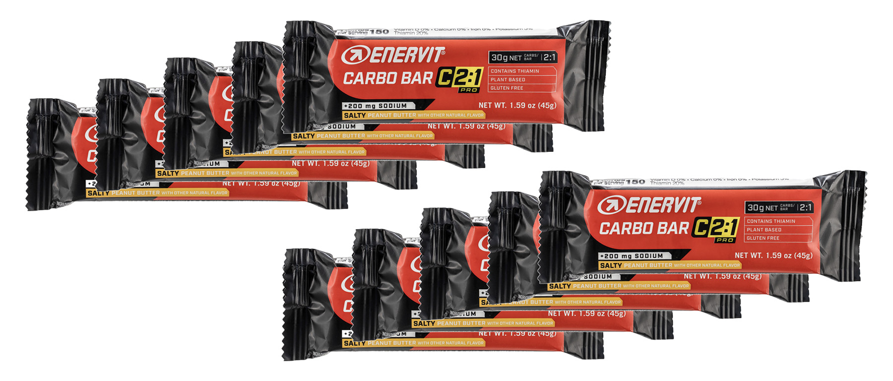 Enervit C2:1PRO Carbo Bar Bag of 10
