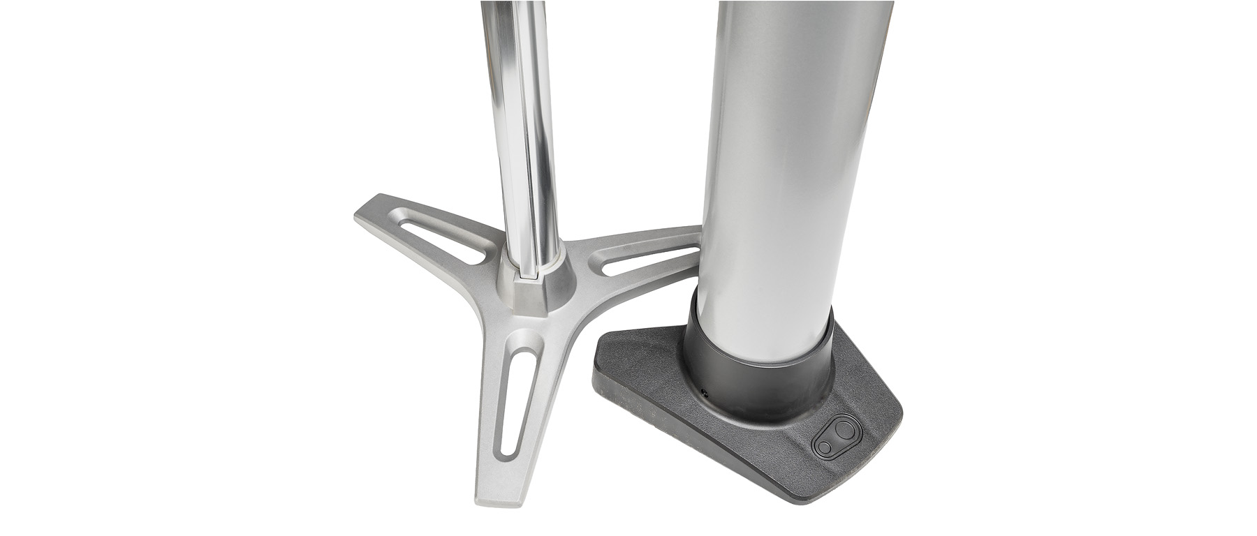 Crank Brothers Klic Digital Gauge + Canister Floor Pump