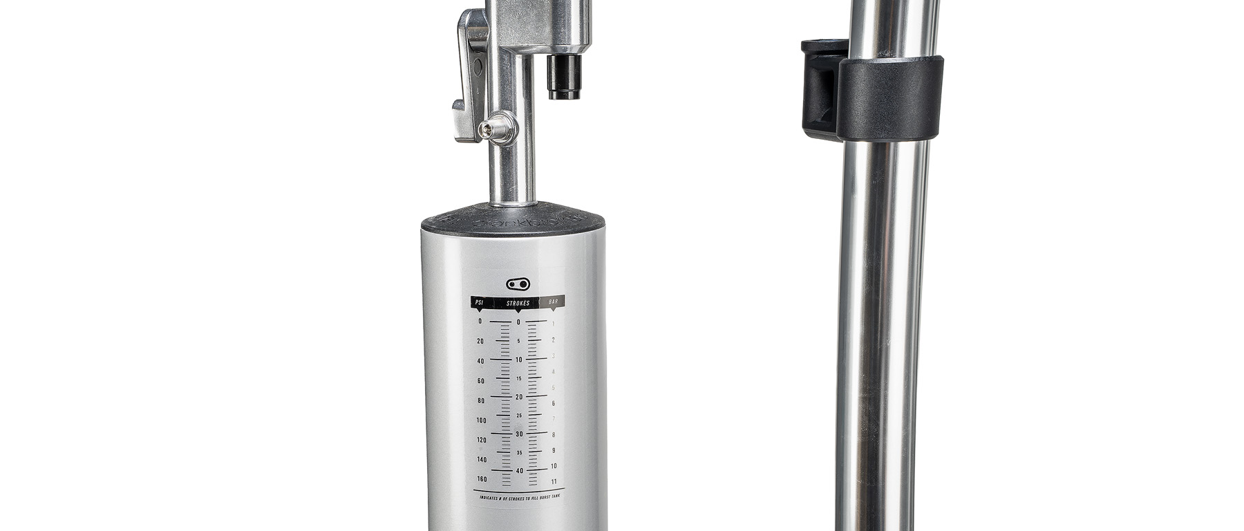 Crank Brothers Klic Digital Gauge + Canister Floor Pump