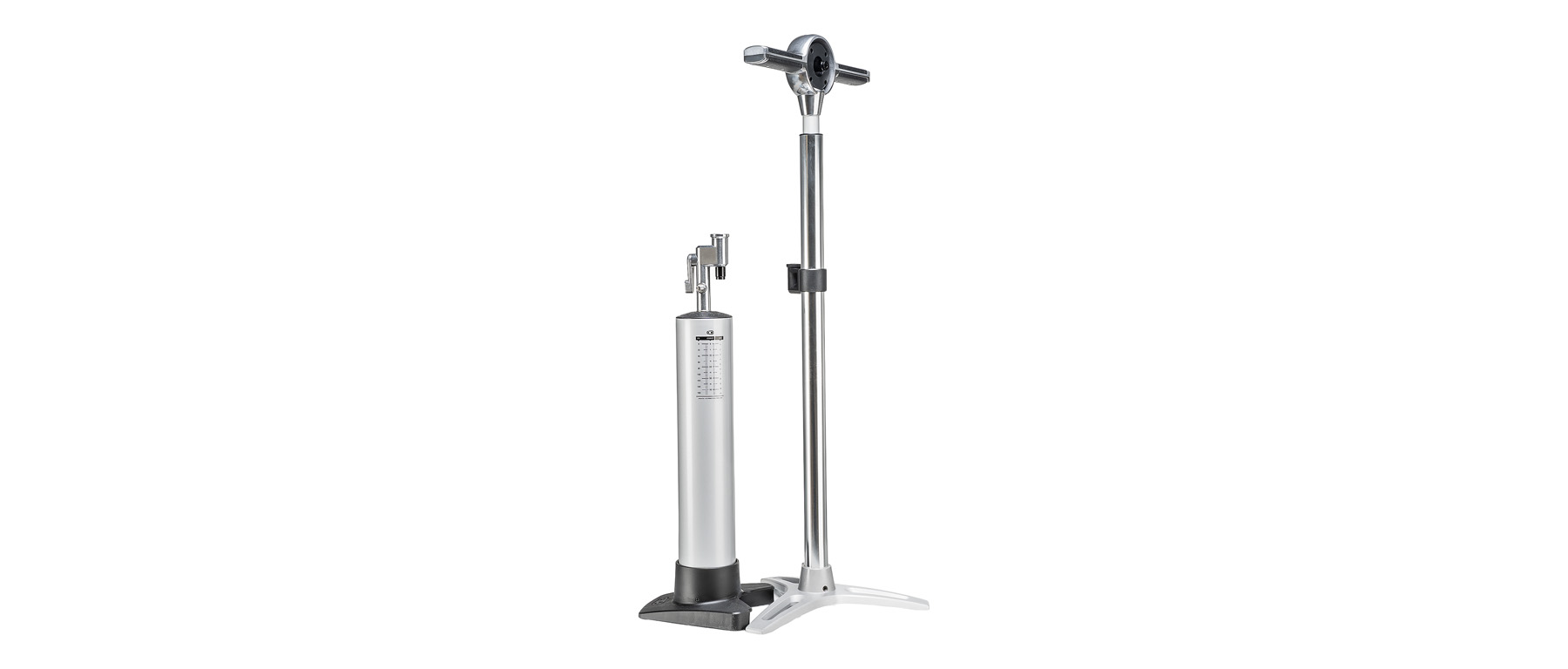 Crank Brothers Klic Digital Gauge + Canister Floor Pump