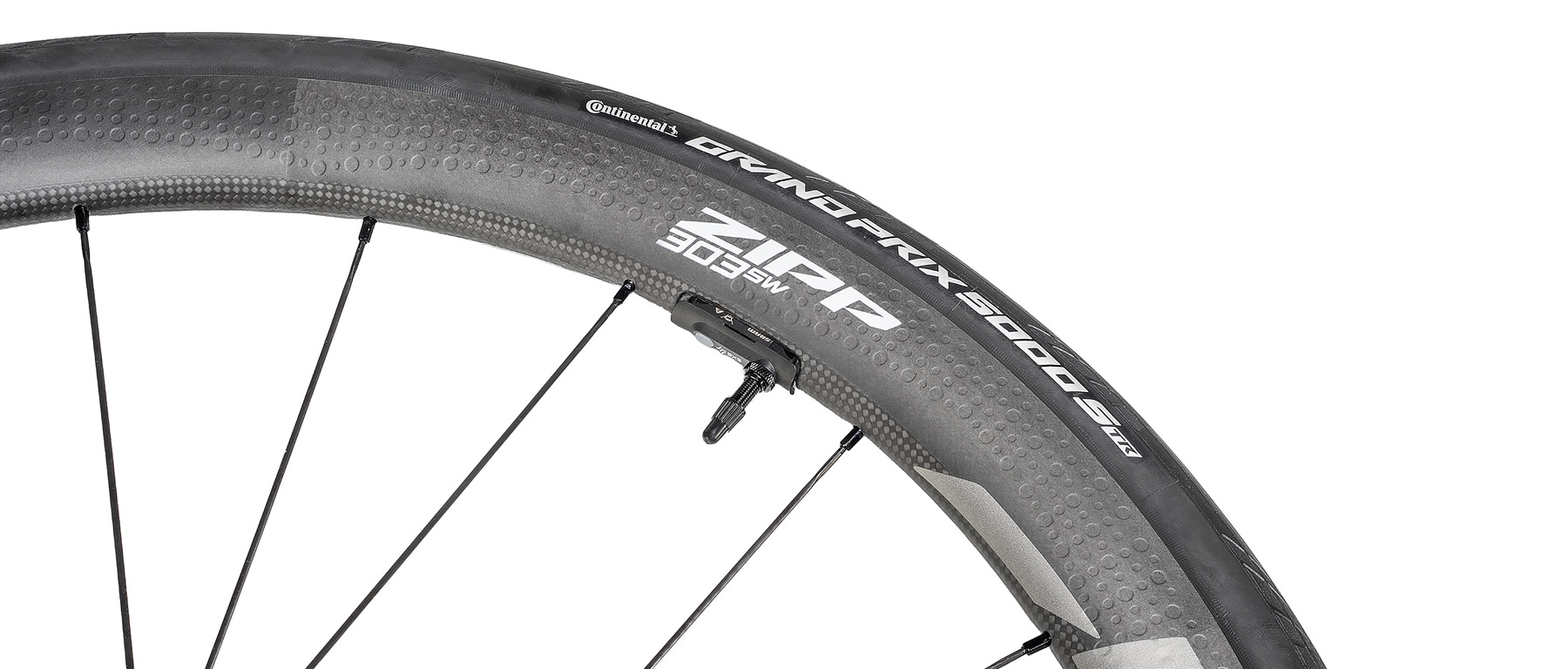 Zipp 303 SW Carbon Tubeless Disc Wheel Front DEMO
