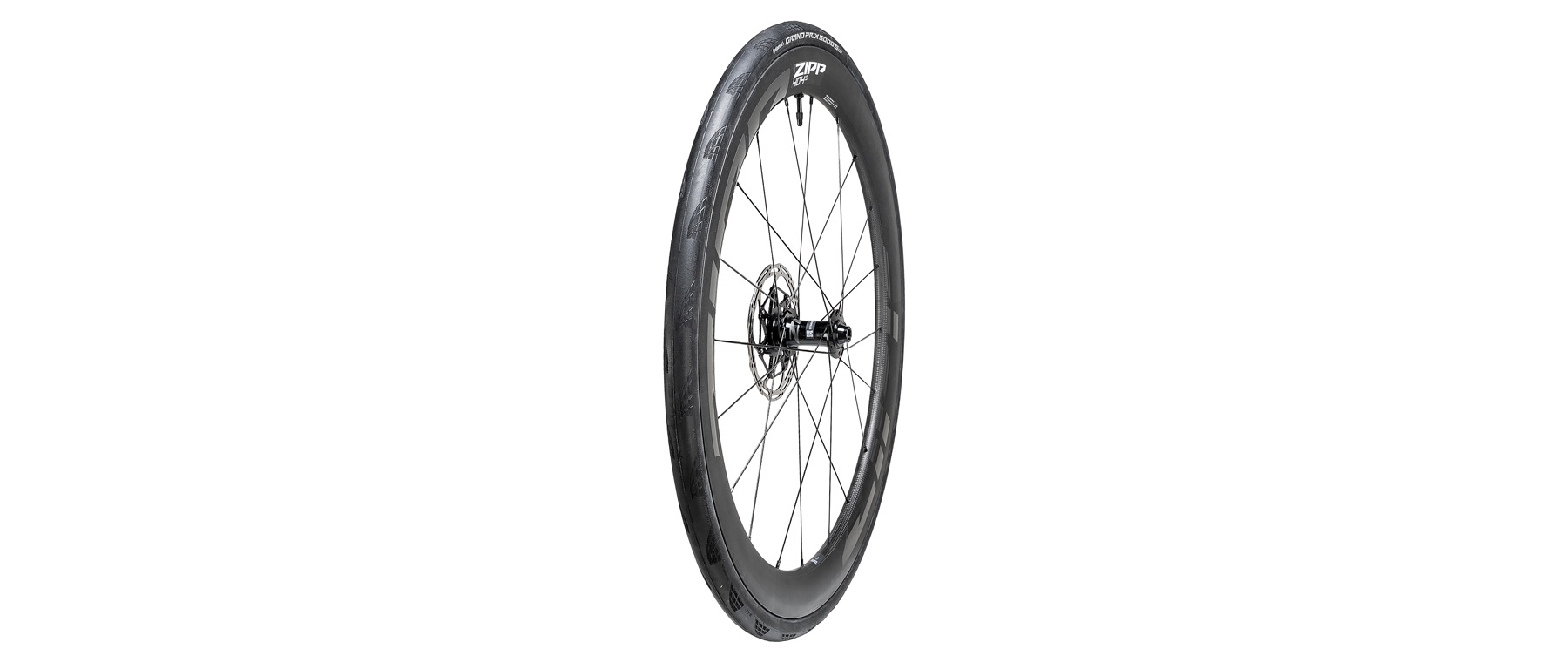 Zipp 404 S Carbon Tubeless Disc Front Wheel DEMO