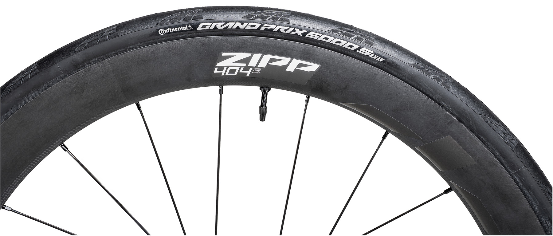 Zipp 404 S Carbon Tubeless Disc Front Wheel DEMO
