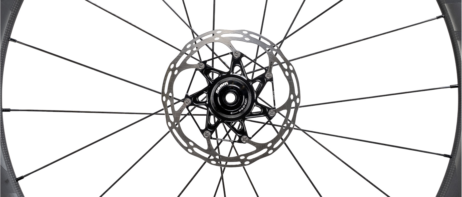 Zipp 404 S Carbon Tubeless Disc Front Wheel DEMO