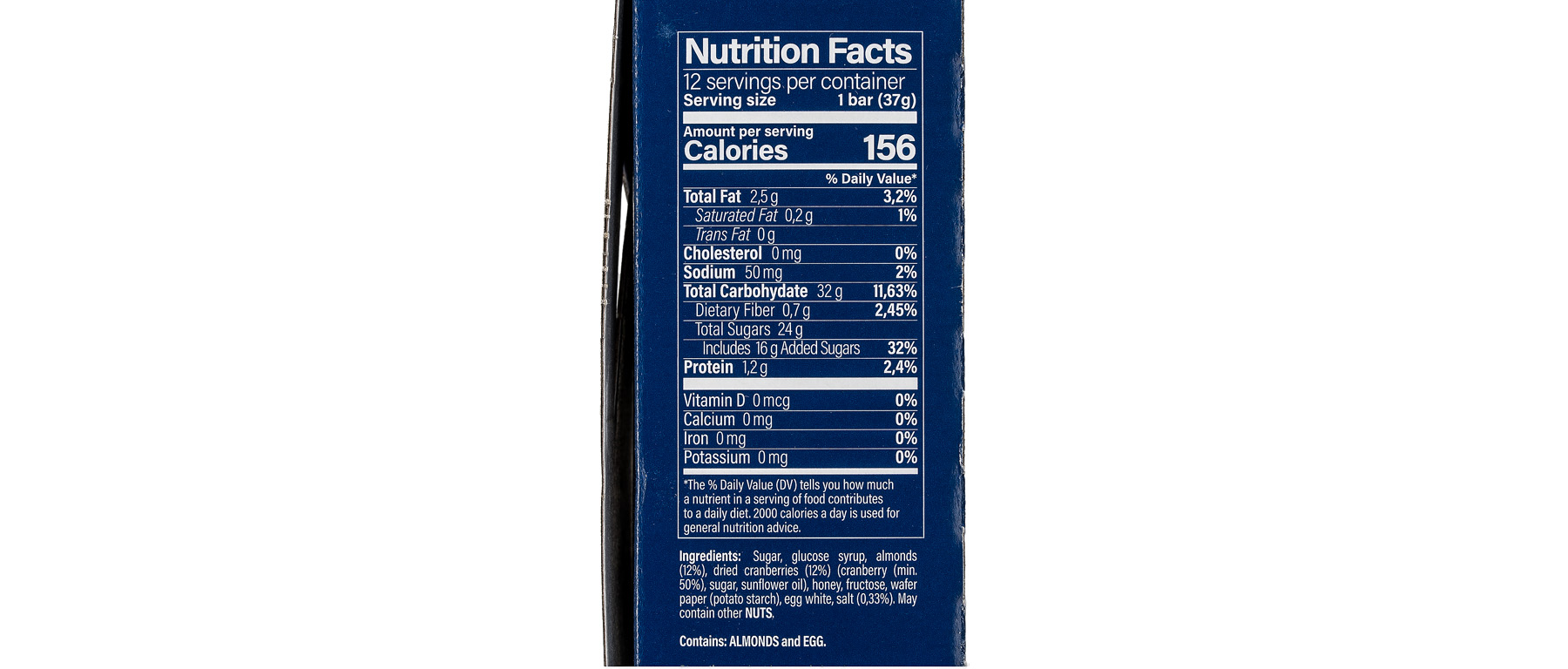 Amacx Energy Nougat Bar